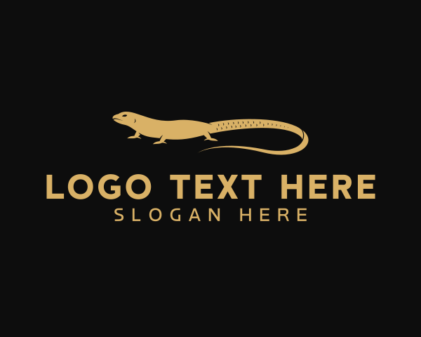 Lizard Reptile Logo
